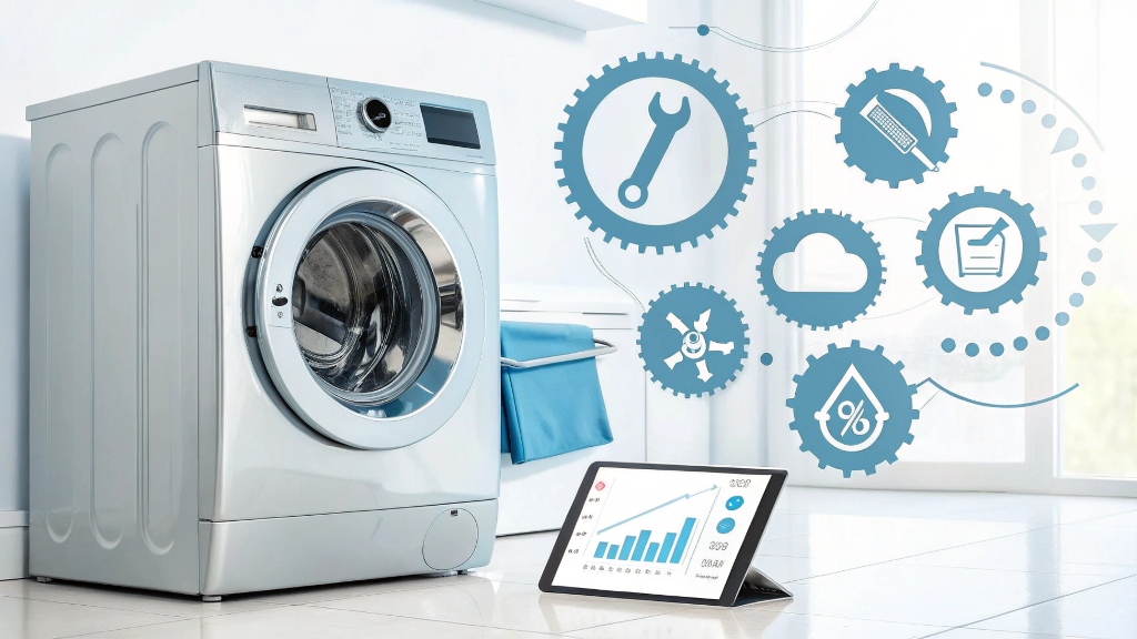 Naprawa pralek domowych i przemysłowych w Warszawie