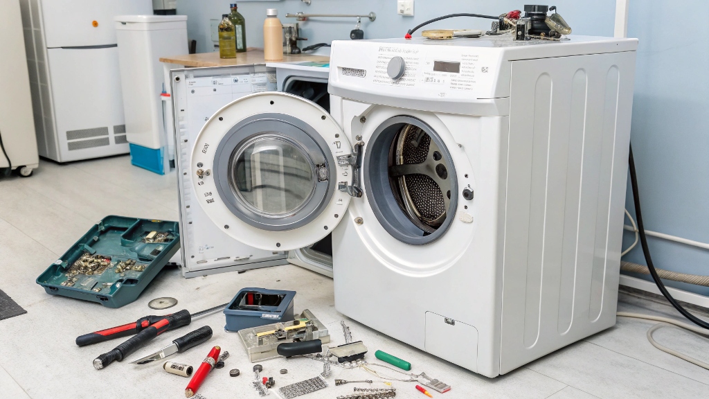 Naprawa pralek domowych i przemysłowych w Warszawie