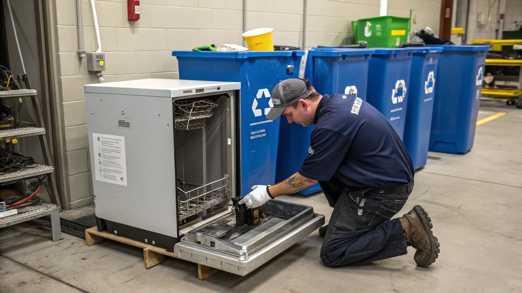 Utylizacja pralek i zmywarek